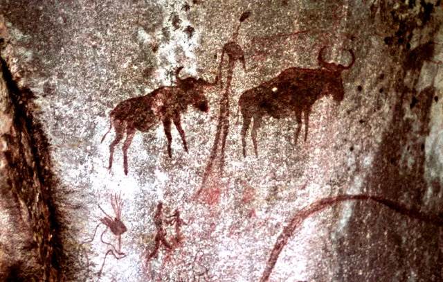 Analysis at the University of Missouri (USA) confirmed that ochre used in cave paintings 20 km away originated from the Lion Cavern, one of the Ngwenya sites. (Photo: Bob Forrester)